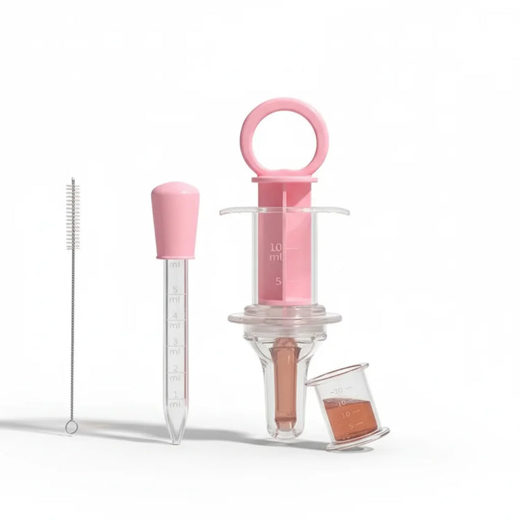 BigChoicy™ Baby Medicine Feeder Kit – Silicone Pipette & Dropper for Liquid Medications