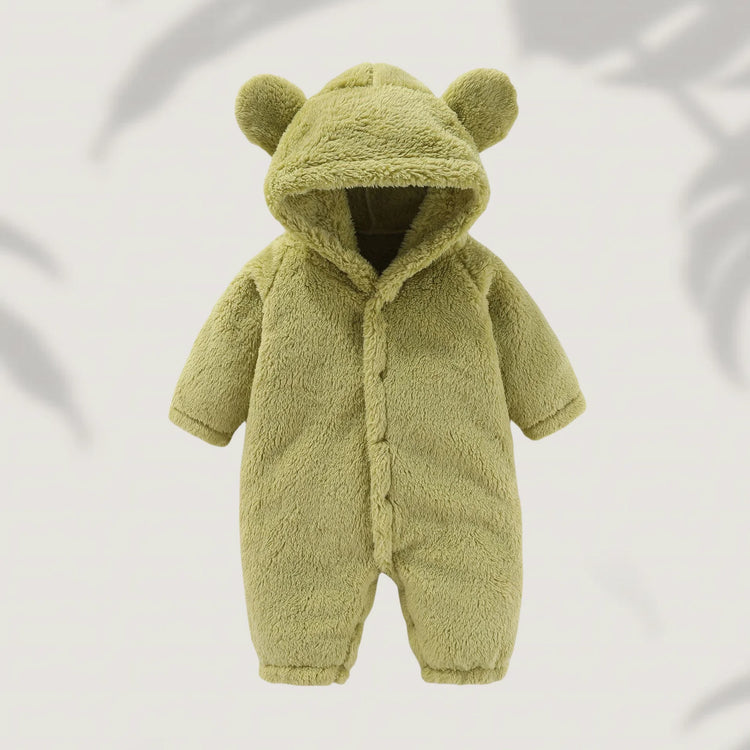 BigChoicy™ Baby Fleece Bear Romper