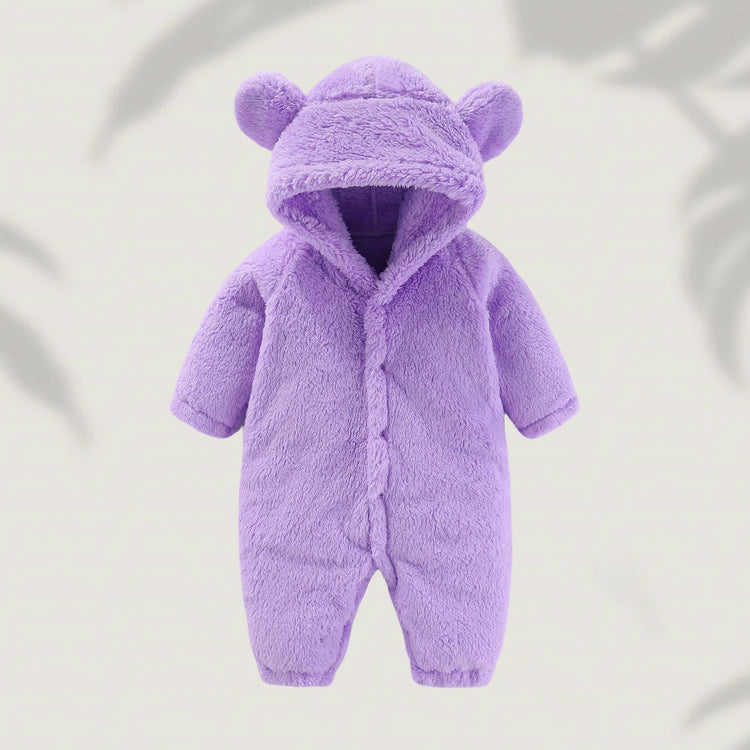 BigChoicy™ Baby Fleece Bear Romper