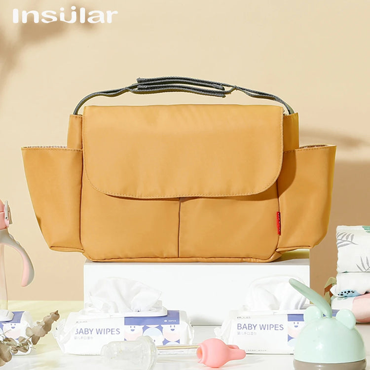 BigChoicy™ Stroller Organizer Bag – Pram Accessories & Cup Holder