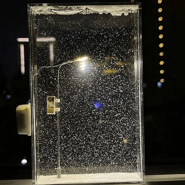 BigChoicy™ Snowy Night Light – Snow Scene Desk Lamp with Snowman Decor