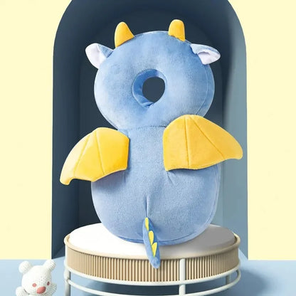 BigChoicy™ Baby Head Protector – Soft Cartoon Safety Pillow Backpack