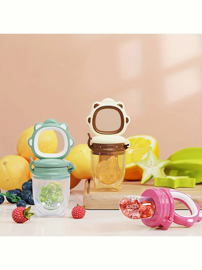 BigChoicy™ 9-Piece Feeding Cutlery Set – Silicone Baby Bottle with Spoon & Suction Cup