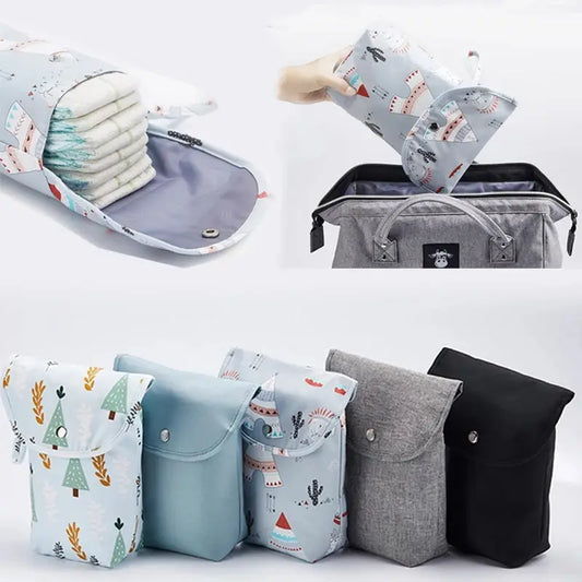 BigChoicy™ Waterproof Diaper Bag – Wet & Dry Organizer Pouch