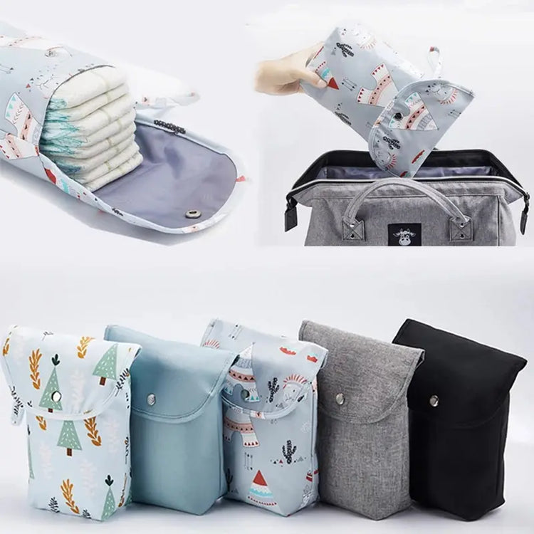 BigChoicy™ Waterproof Diaper Bag – Wet & Dry Organizer Pouch