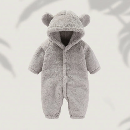 BigChoicy™ Baby Fleece Bear Romper