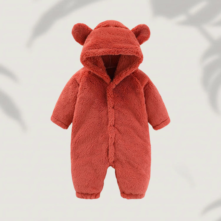BigChoicy™ Baby Fleece Bear Romper