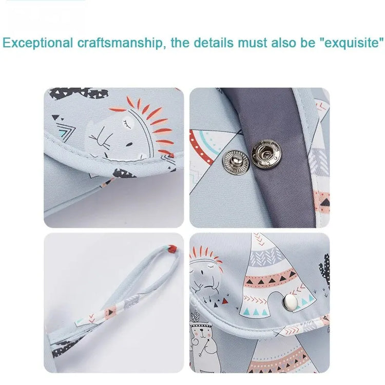 BigChoicy™ Waterproof Diaper Bag – Wet & Dry Organizer Pouch