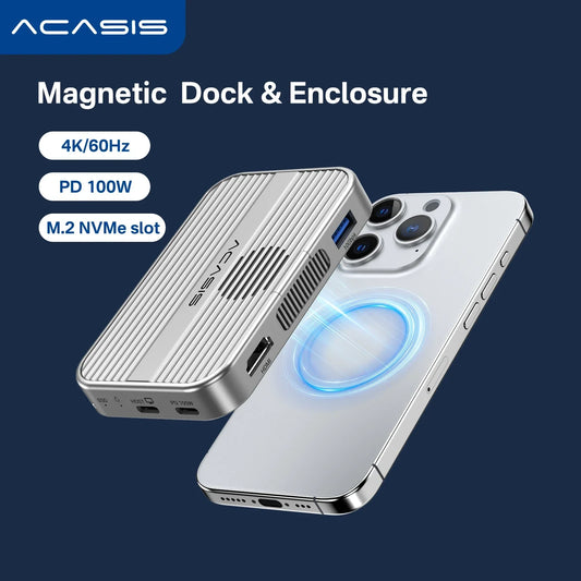 BigChoicy™ Acasis Magnetic USB-C SSD Dock
