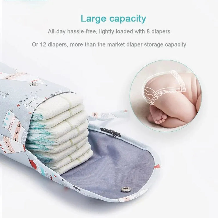 BigChoicy™ Waterproof Diaper Bag – Wet & Dry Organizer Pouch